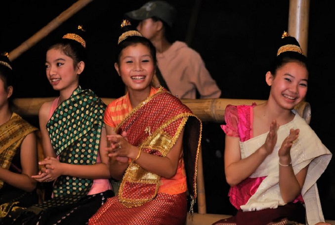 Laos Traditional Dance Show